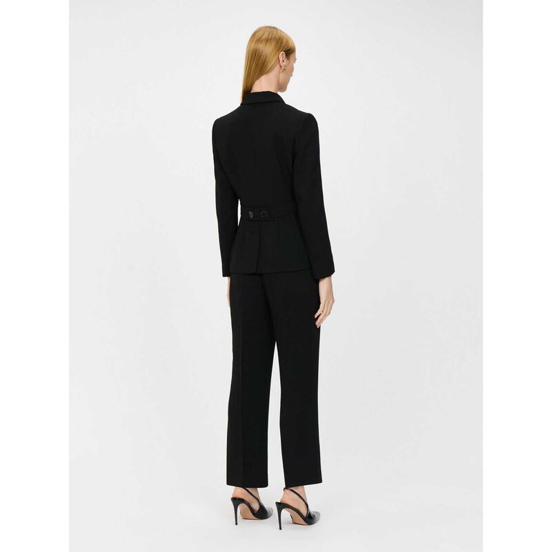 Veronika Maine Double Weave Belted Blazer image number 1